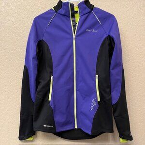 PEARL IZUMI Purple Black Reflective Cycling Jacket Women's M